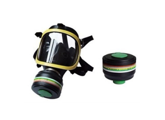 full face breathing gas mask